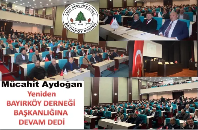 ORDU Mesudiye Bayırköy' de Mücahit Aydoğan la Yeni Bir Dönem Başladı.