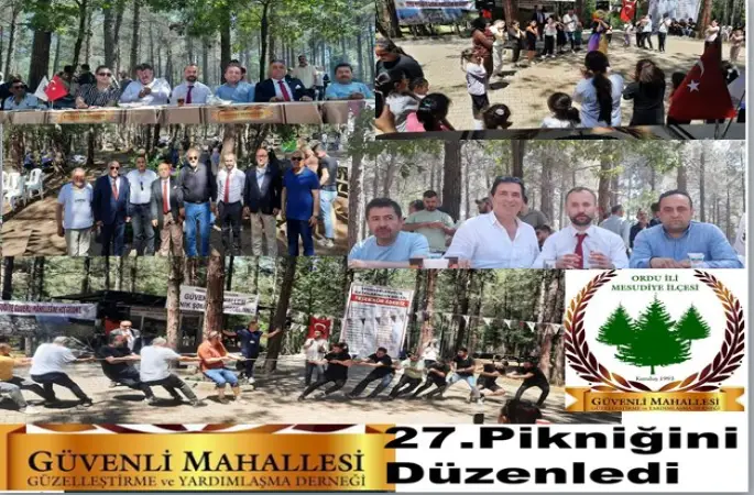 Ordu Mesudiye Güvenli Köyü Derneği  BİZİ  BİZ YAPAN BİRLİK VE BERABERLİĞİMİZ teması ile 27. Piknik Şölenini Gerçekleştirdi.