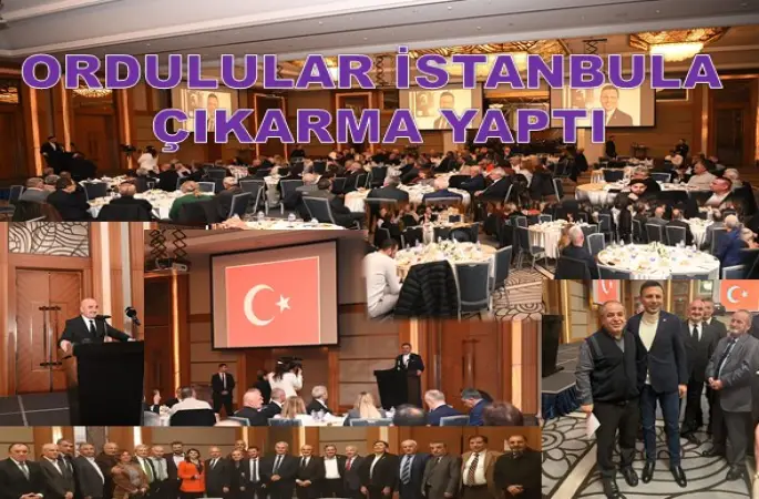 ORDULULAR İSTANBULA CIKARMA YAPTI.