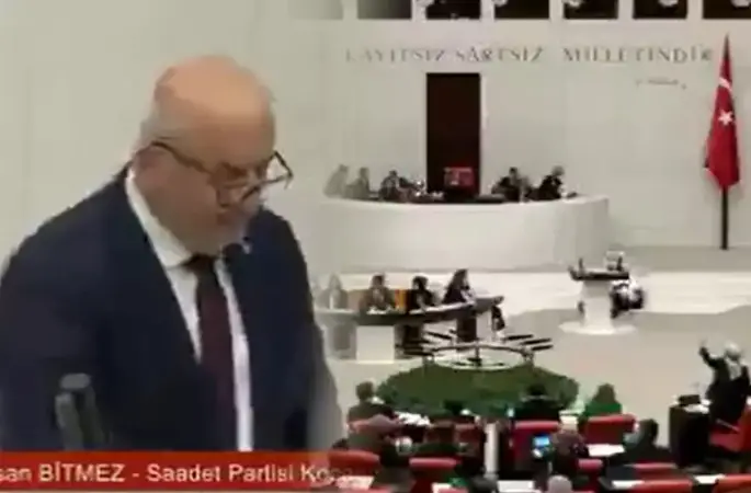 Saadet Parti Milletvekili Sn. Hasan Bitmez, TBMM Bütçe Konuşmasında kalp krizi geçirdiği.