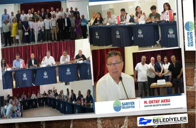 SARIYER BELEDİYE BAŞKAN M.OKTAY AKSU, MUHTARLARLA BULUŞTU