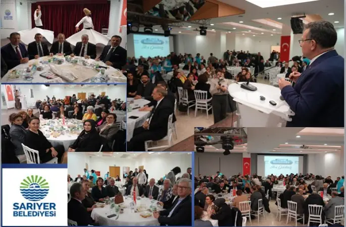 Sarıyer Belediyesi geleneksel ilçe protokol iftarı Yaşar Kemal Kültür Merkezi’nde gerçekleştirildi.