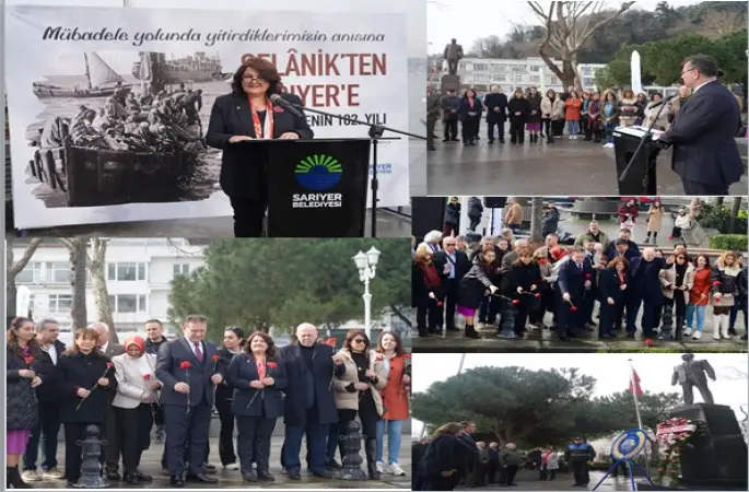 SARIYER BELEDİYESİ LOZAN MÜBADELESİ’NİN 102. YILINI  ANDI