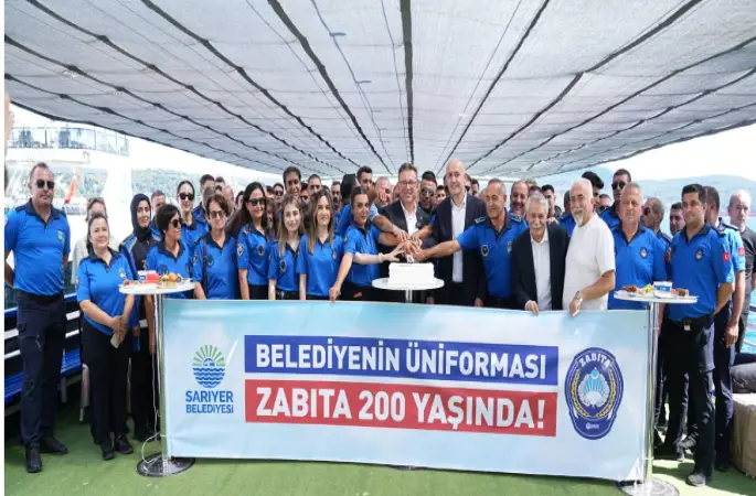 Sarıyer’de Zabıta Teşkilatı’nın 200. Yılı Coşkuyla Kutlandı