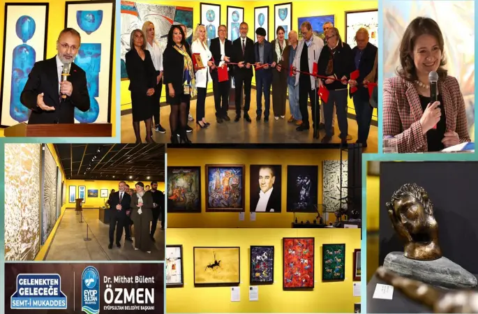 Sema İnci’den Eyüpsultan’da Sanata “Sonsuzluk ve Ötesi” Dokunuşu