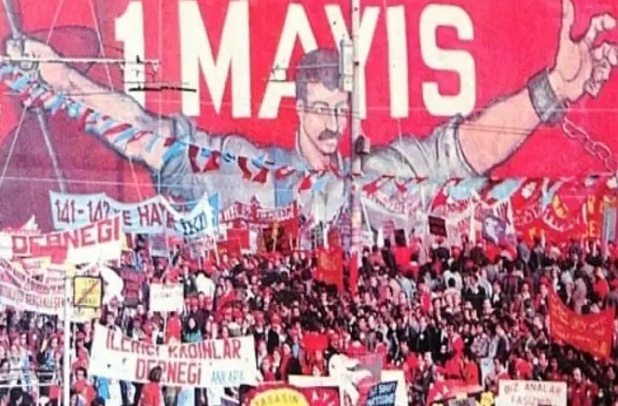 SENDİKALARDAN ÇAĞRI DİSK, KESK, TTB, TMMOB ve TDB'den '1 Mayıs' çağrısı: "Taksim'deyiz"