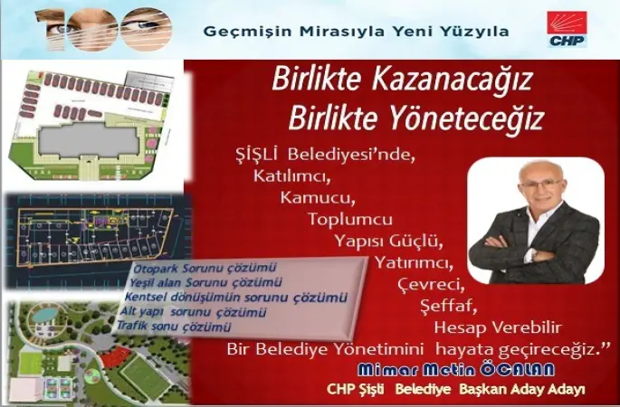 Şişlinin Sorunu İmar.  CHP nin Adayı Mimar