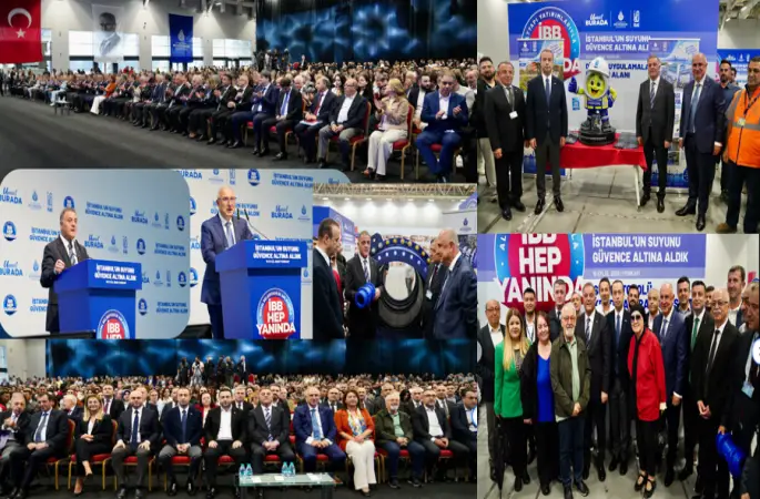 İSKİ’nin 2019-2026 Yatırım Ve Proje Tanıtım Toplantısı Yenikapı’da Gerçekleşti İbb Başkanvekili Nuri Aslan: “Deniz Suyu Arıtma Tesisini De Hayata Geçirmeyi Planlıyoruz” Dedi..