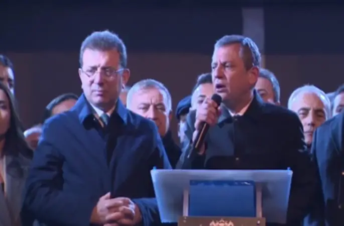 Son Dakika... Özgür Özel ve Ekrem İmamoğlu Beşiktaş'ta: 'Bunun hesabını verecekler, ant içiyoruz' dedi