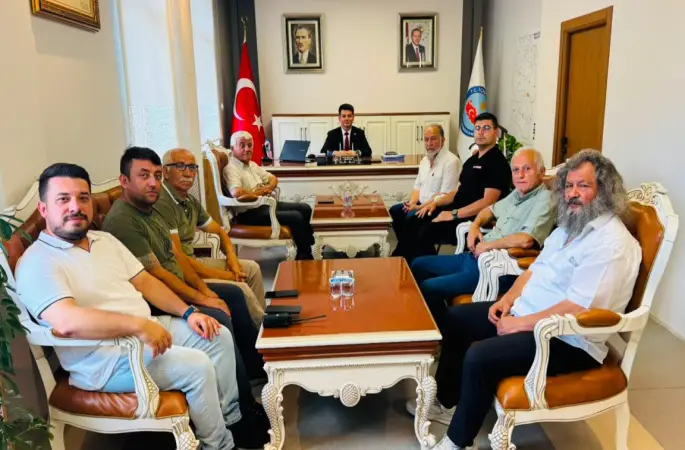 Taşova Basınından Kaymakam Turan Bayram'a Nezaket Ziyareti