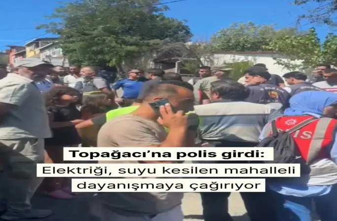 Topağacı’nda yıkıma karşı direniş: Ev sahiplerine gözaltı Ümraniye Topağacı Mahallesi’nde Elektrik, Su ve Doğalgaz Kesintisi Tepki Çekti