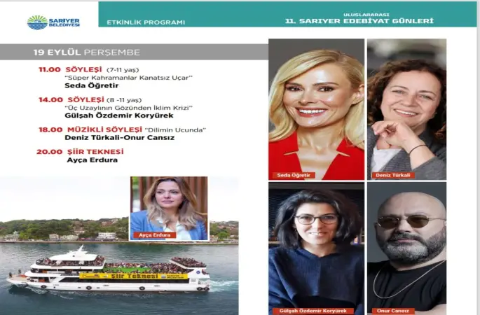 Uluslararası 11. Sarıyer Edebiyat Günleri çocukları ağırladı