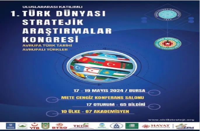 ULUSLARARASI KATILIMLI TÜRK DÜNYASI STRATEJİK ARAŞTIRMALAR KONGRESİ