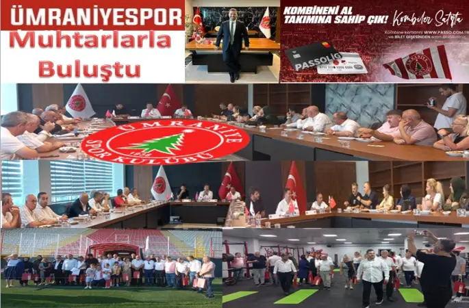 Ümraniye spor, Ümraniyeli Muhtarlarla Buluştu.