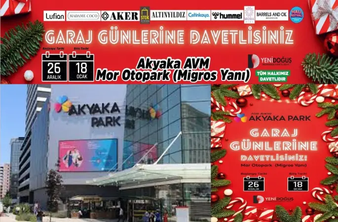 Ümraniye’de Moda Rüzgarı: Garaj Tekstil İndirim Günleri Akyaka AVM’de Başlıyor!