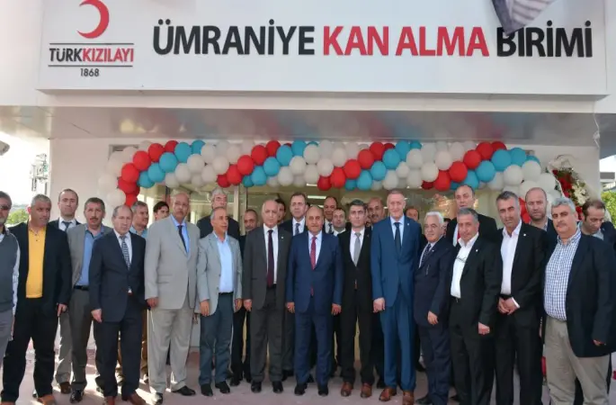 ÜMRANİYELİLER KIZILAY HİZMET BİNASI VE KAN ALMA MERKEZİ’NE KAVUŞTU!