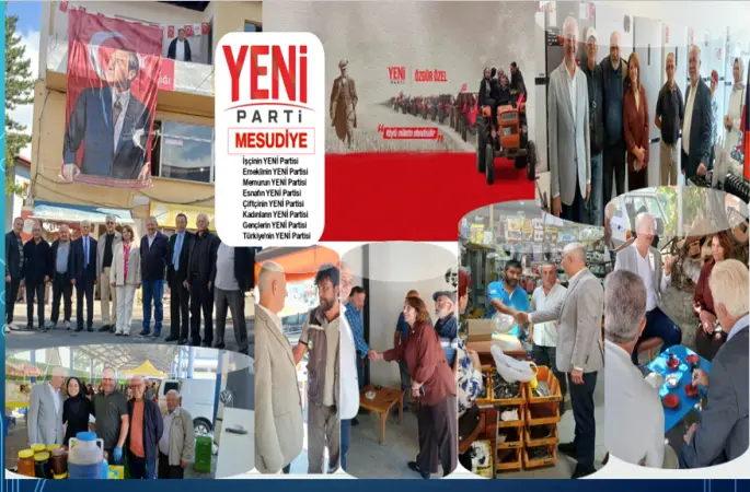 Yeni Parti Ordu İl Başkanlığı Mesudiye'de İlçe Başkanlığınıın Açılışını  Yaptı