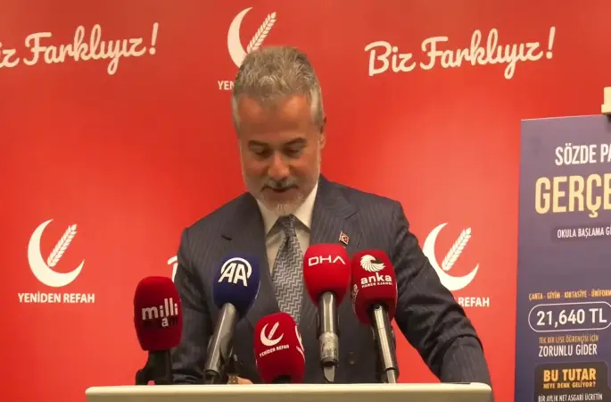 Yeniden Refah Partisi Genel Başkan Yardımcısı Kılıç: CHP İstanbul İl Başkanlığı’na kayyum atanmasını siyasal belirsizliğin ilk halkası olarak görüyoruz dedi