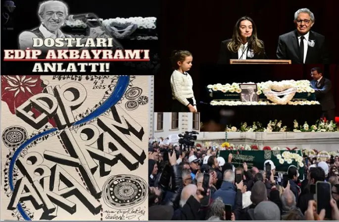 Yoğun Kalabalıkla  Edip Akbayram sonsuzluğa uğurlandı