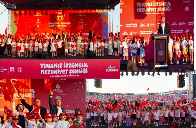 Yuvamız  İstanbul'da Mezuniyet Çoşkusu: 4 bin 551 Çocuk Mezun Oldu
